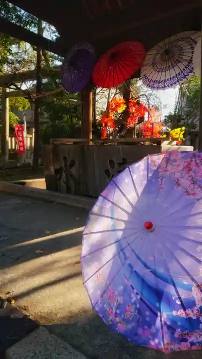 若宮神明社の手水舎