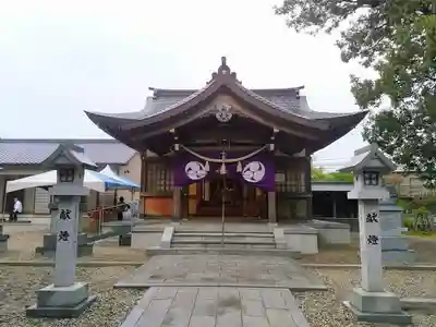 森岡八幡社の本殿・本堂