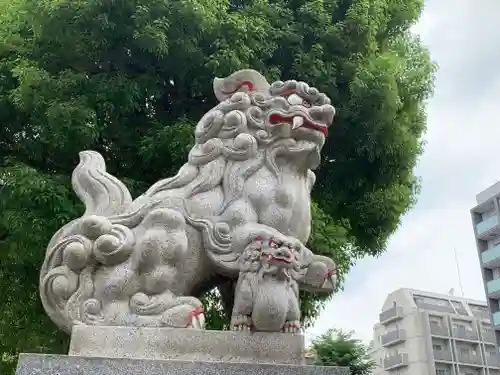 荻窪白山神社の狛犬