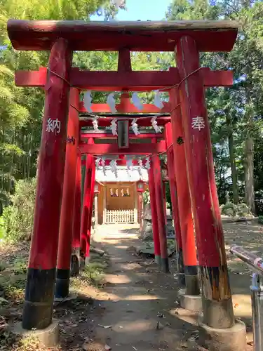 新田神社の鳥居