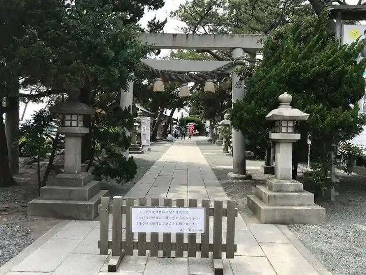 森戸大明神(森戸神社)の鳥居