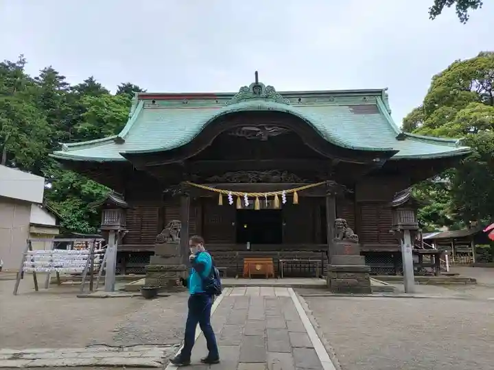 下総国三山 二宮神社の本殿・本堂
