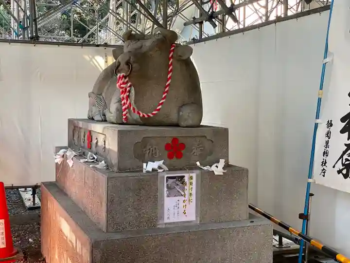 矢奈比賣神社(見付天神)の狛犬