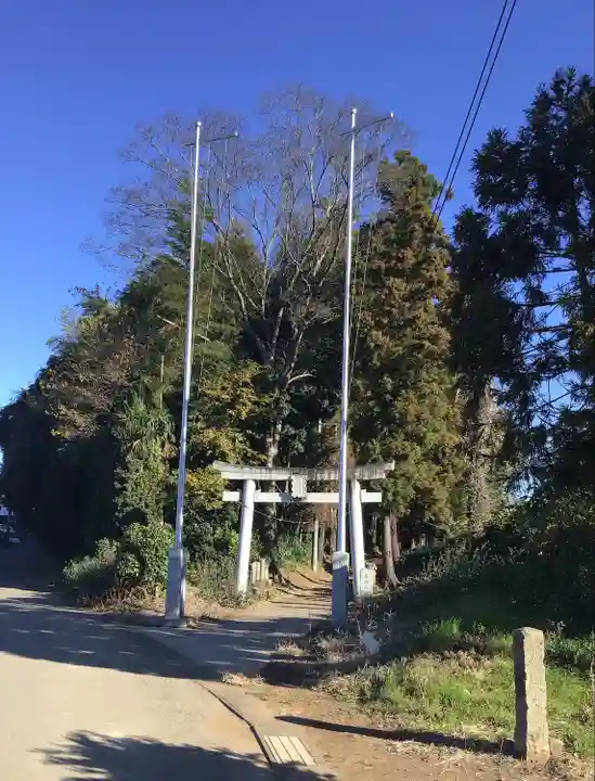 香取八坂神社の鳥居