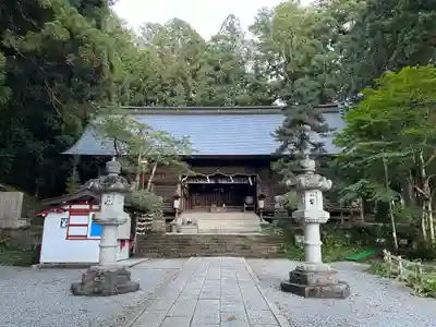 河口浅間神社の本殿・本堂