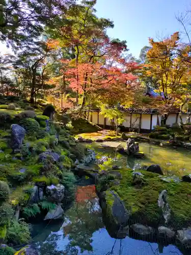 西明寺の庭園