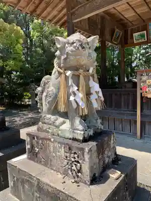 垣田神社の狛犬