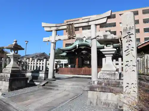 玄武神社の鳥居