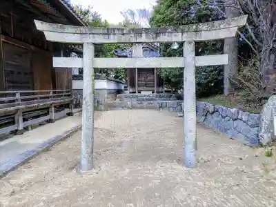 八幡宮（宮後）の鳥居