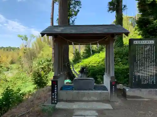 妙見神社の手水舎