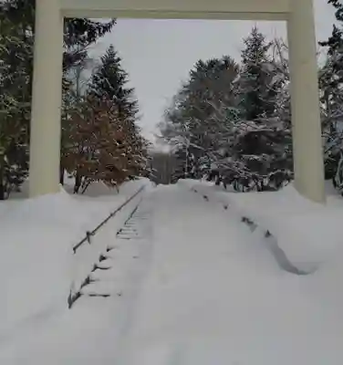愛別神社の鳥居