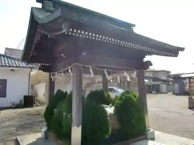 別雷皇太神の手水舎