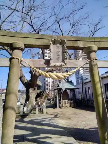 阿邪訶根神社の鳥居