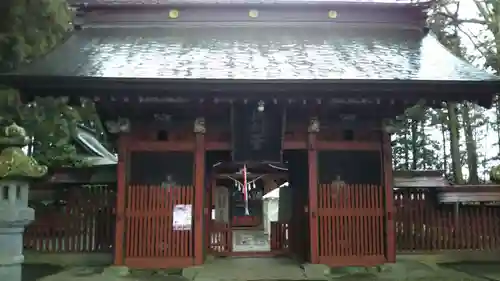 都々古別神社(八槻)の山門・神門