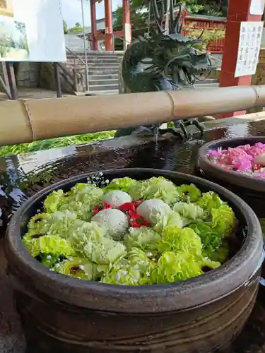 津島神社の手水舎