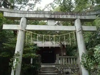 忍　諏訪神社・東照宮　の鳥居