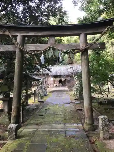 推惠神社の鳥居