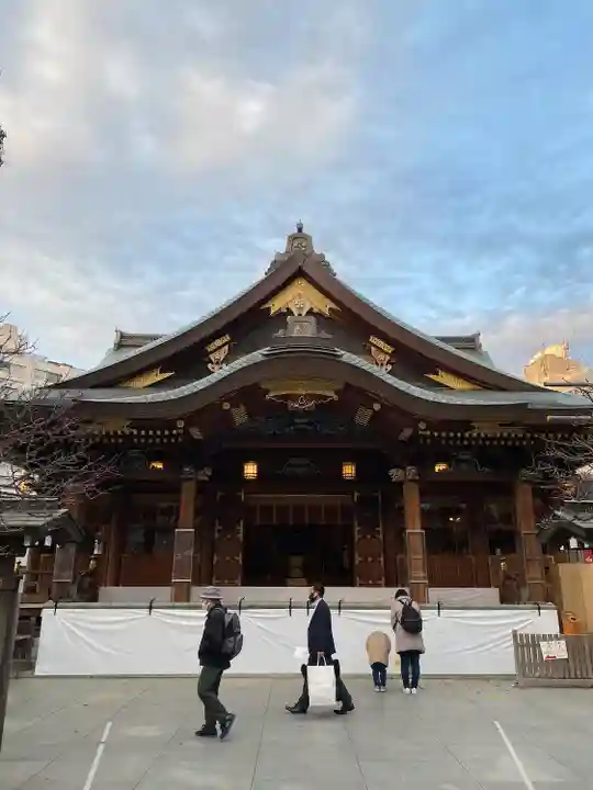湯島天満宮の本殿・本堂