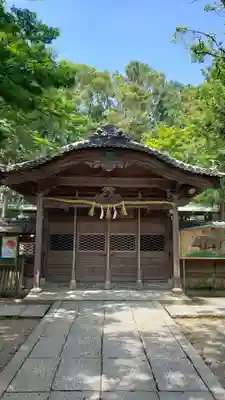 小竹八幡神社の本殿・本堂