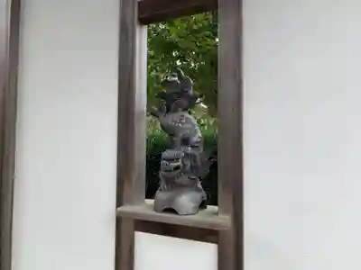 道教寺の狛犬