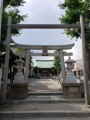 東林間神社の鳥居