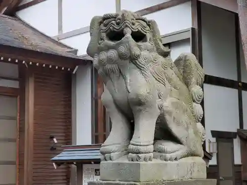 旭川神社の狛犬