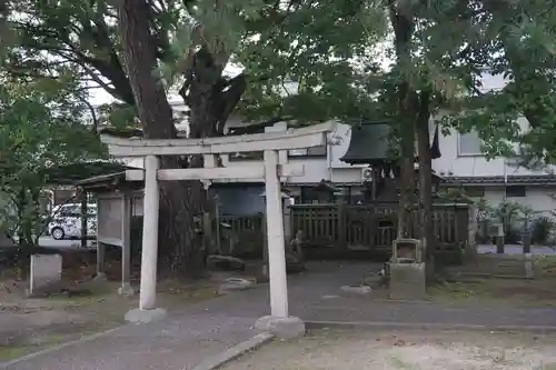 白潟天満宮の鳥居