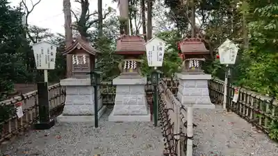 亀ケ池八幡宮の末社・摂社