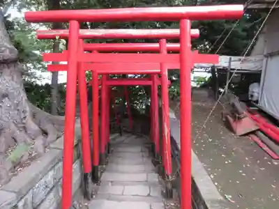 品川神社の鳥居