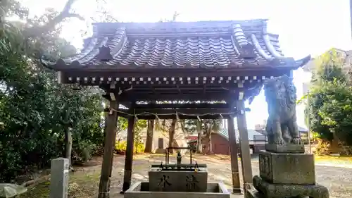 八幡宮（甲山八幡宮）の手水舎