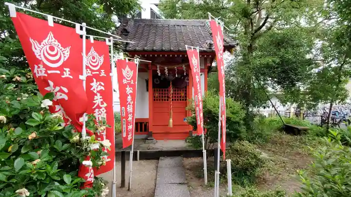 松先稲荷神社の本殿・本堂