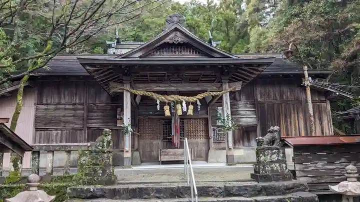横倉神社の本殿・本堂