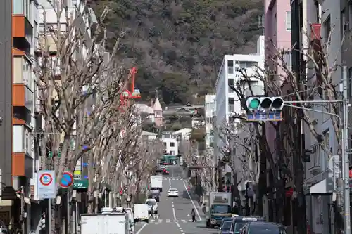 北野天満神社の周辺