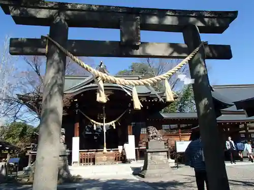 行田八幡神社の鳥居