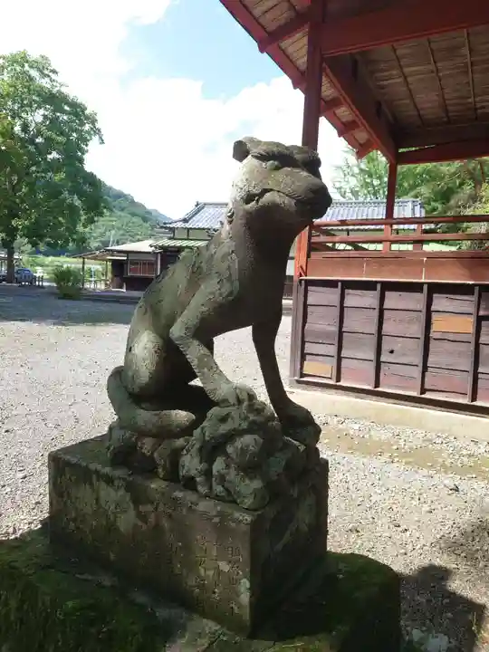 椋神社の狛犬