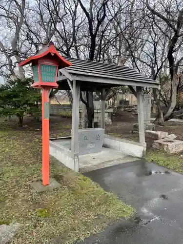 石狩八幡神社の手水