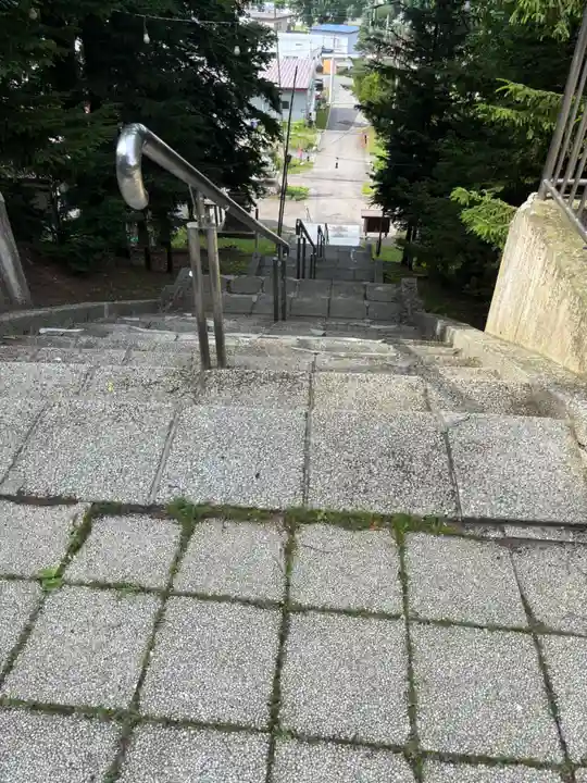 陸別神社の景色