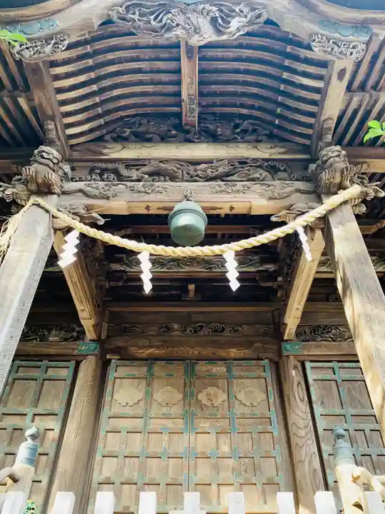 大宝八幡宮の本殿・本堂