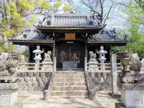 八劔社（島宮）の本殿・本堂