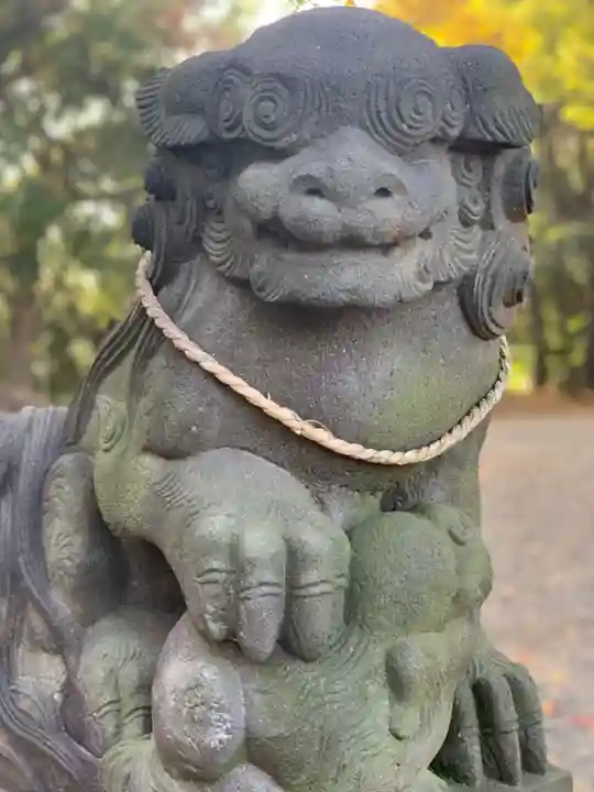 篠原八幡神社の狛犬