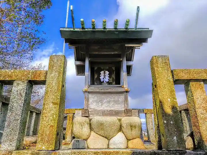 白髭社の本殿・本堂