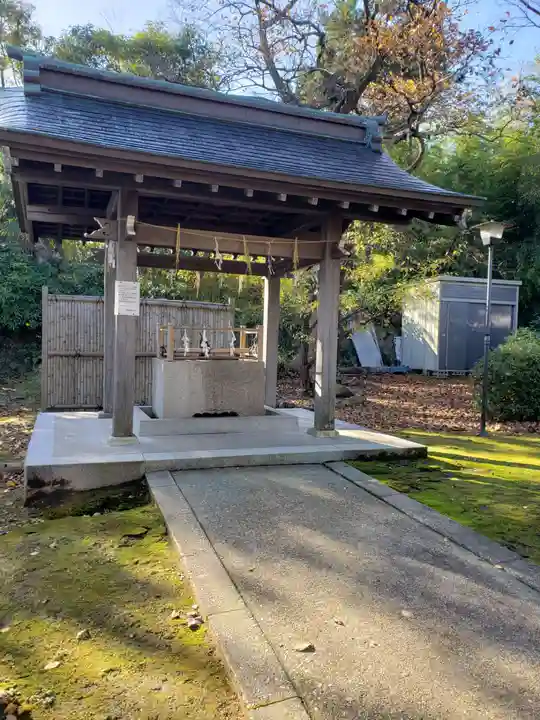 伏木神社の手水舎