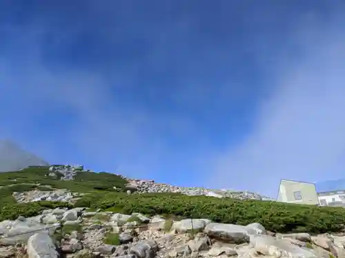 木曽駒ヶ嶽神社　奥社の景色