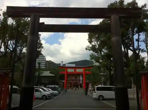 生田神社の鳥居