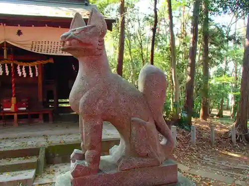 春日部稲荷神社の狛犬