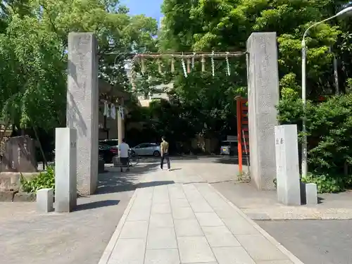 稲毛神社の鳥居