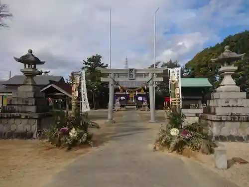 八幡社の鳥居