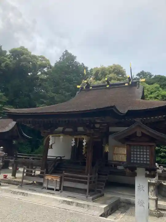 御上神社の本殿・本堂
