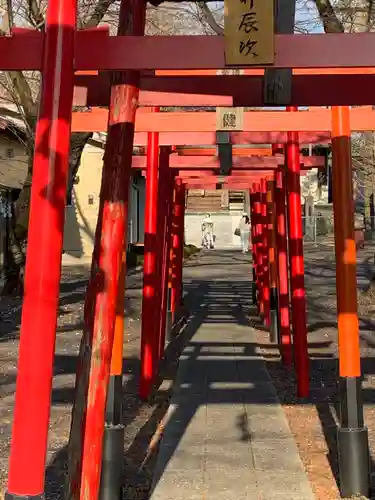 狐ヶ森稲荷神社の鳥居