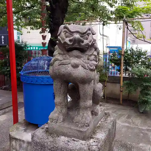 八幡神社の狛犬